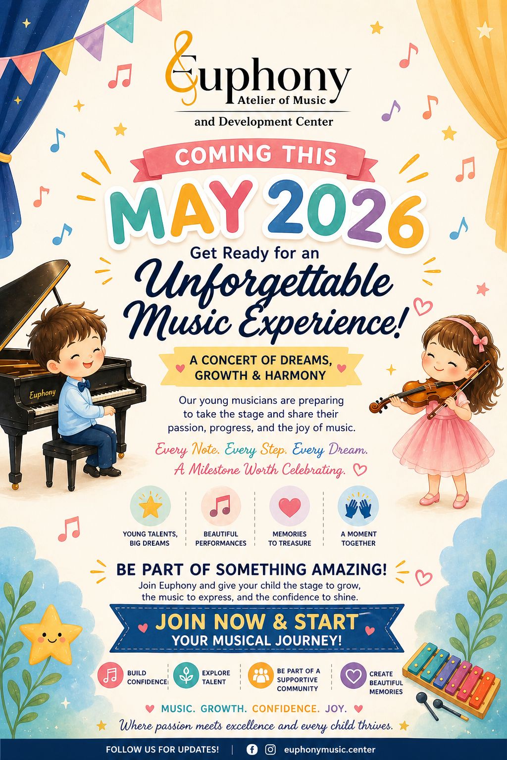 May 2026 concert — Euphony Atelier of Music